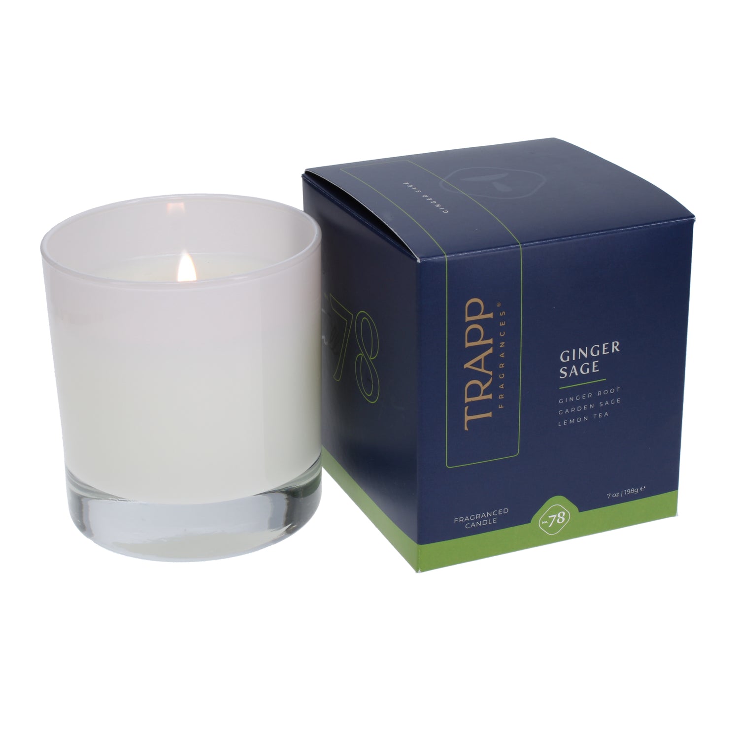 No. 78 Ginger Sage 7 oz. Candle in Signature Box Image 2