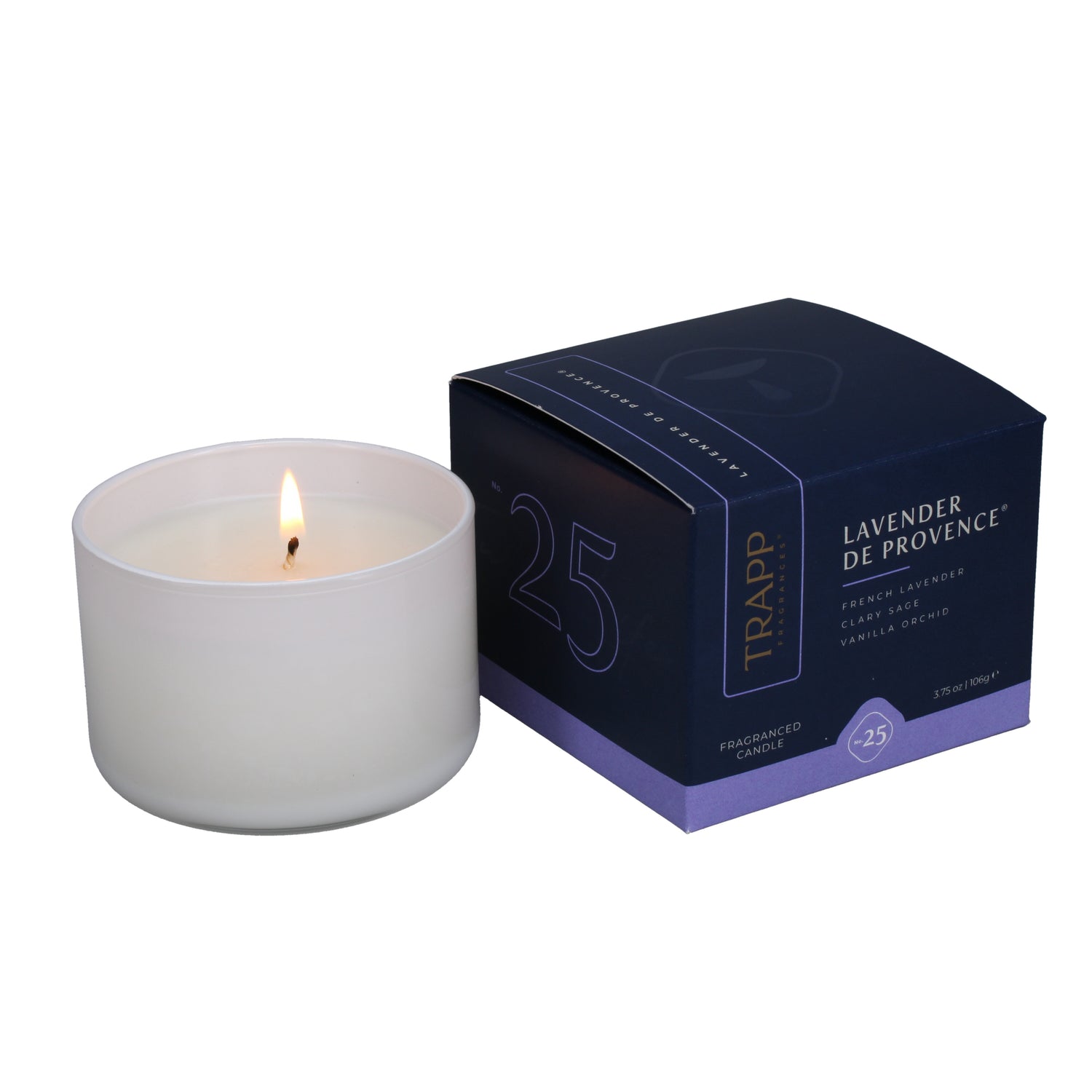 No. 25 Lavender de Provence 3.75 oz. Small Poured Candle Image 2