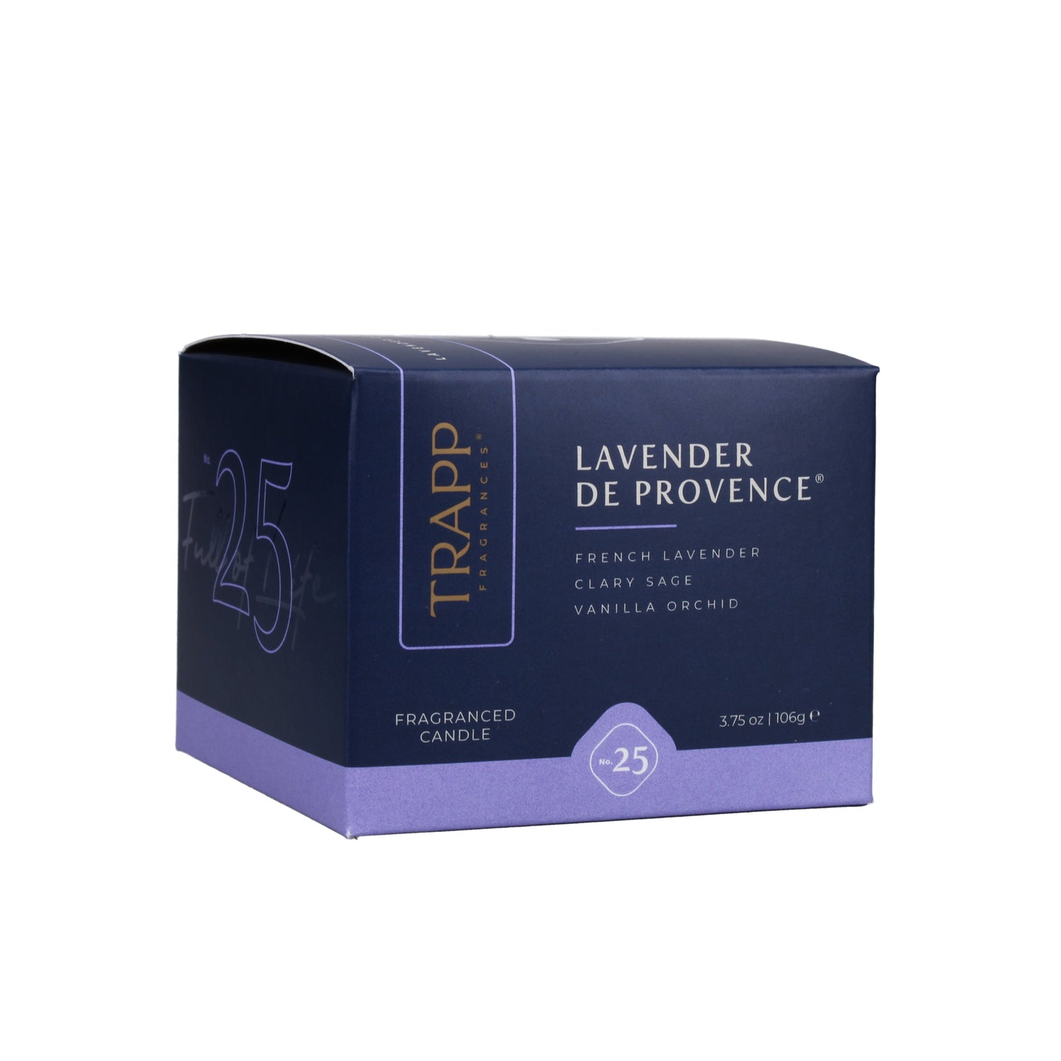 No. 25 Lavender de Provence 3.75 oz. Small Poured Candle Image 7