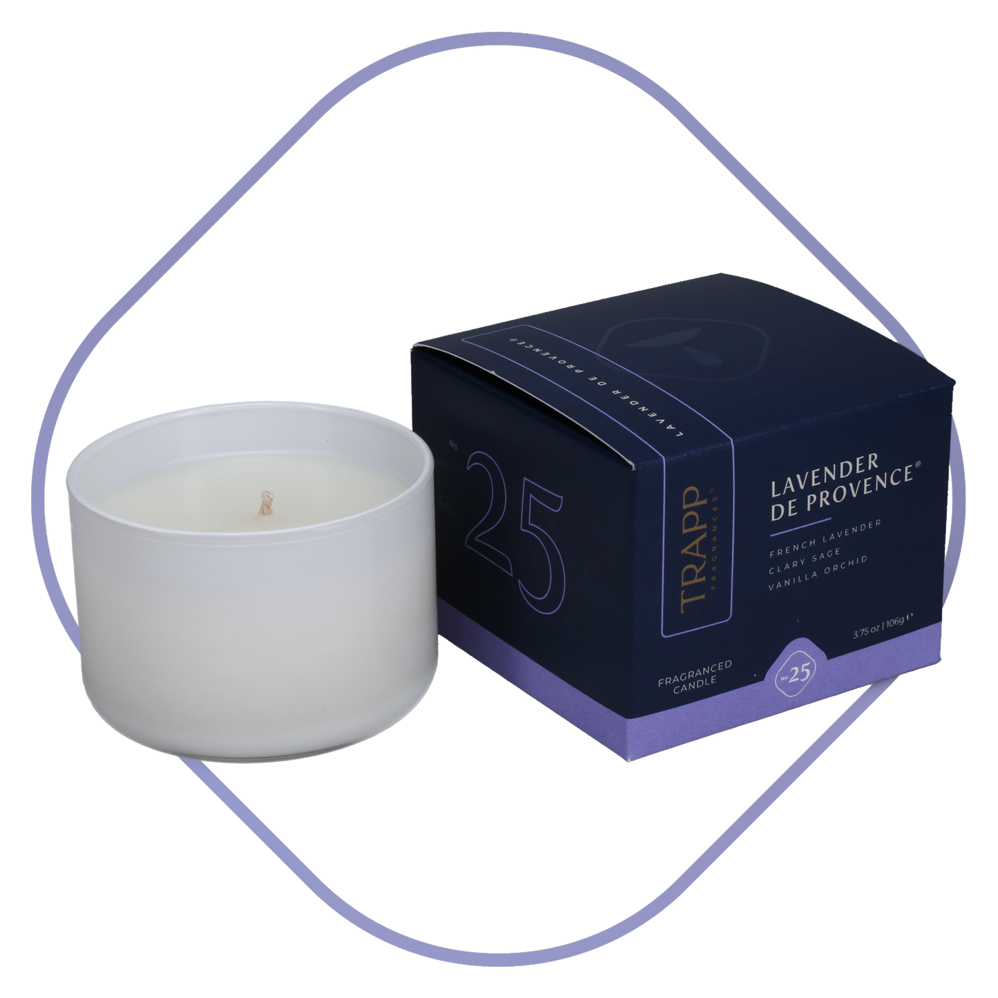 No. 25 Lavender de Provence® 3.75 oz. Small Poured Candle