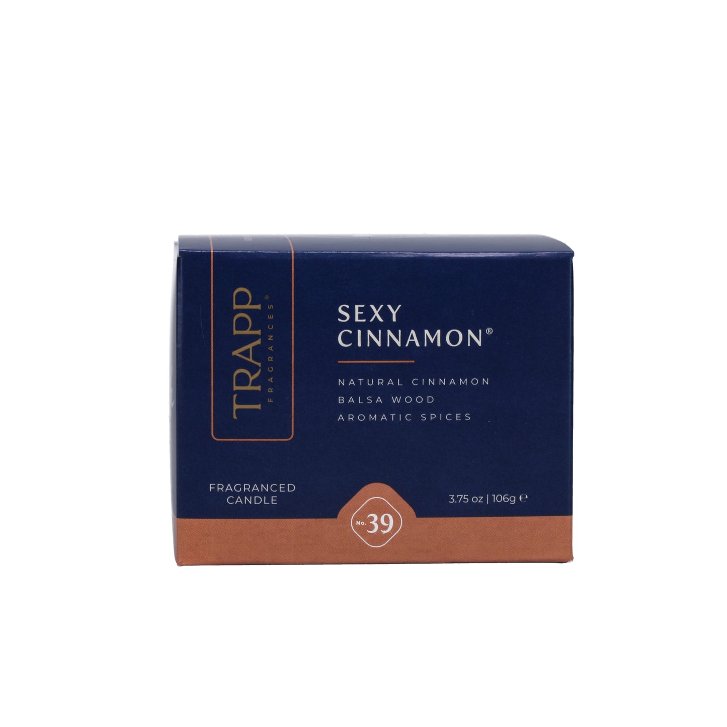No. 39 Sexy Cinnamon 3.75 oz. Small Poured Candle Image 3